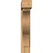 Ekena Millwork Funston Block Rough Sawn Bracket w/ Offset Brace, Western Red Cedar, 8"W x 32"D x 44"H BKT0806X32X44FST05RWR - alternate 3